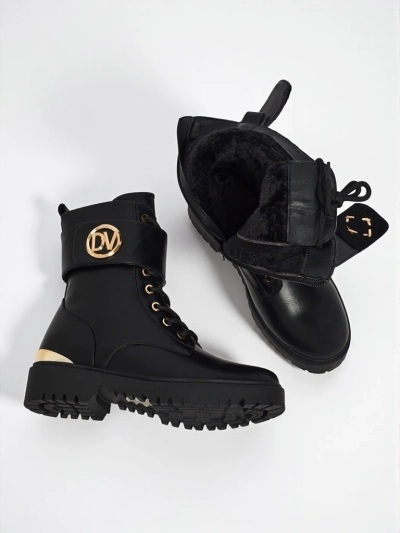 Női Lorice worker bakancs díszekkel