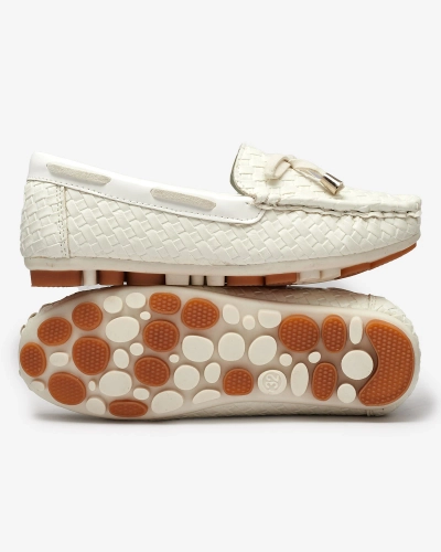 Fehér gyermek mokaszin Dannad- Footwear
