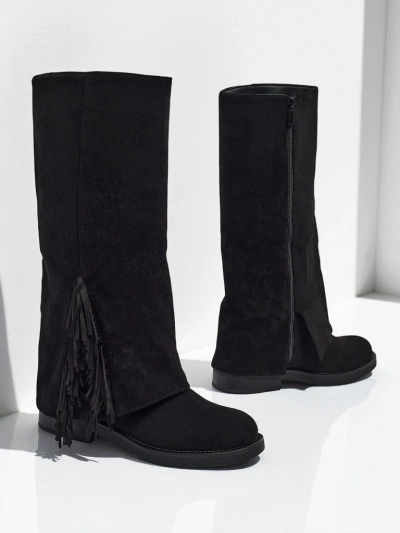 Női öko velúr csizma Ismara felsőrésszel