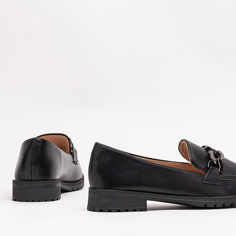 Láncos cipő fekete Furkam - Lábbeli