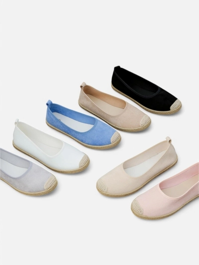 Royalfashion Női öko-zsákszövésű espadrilles Aroles