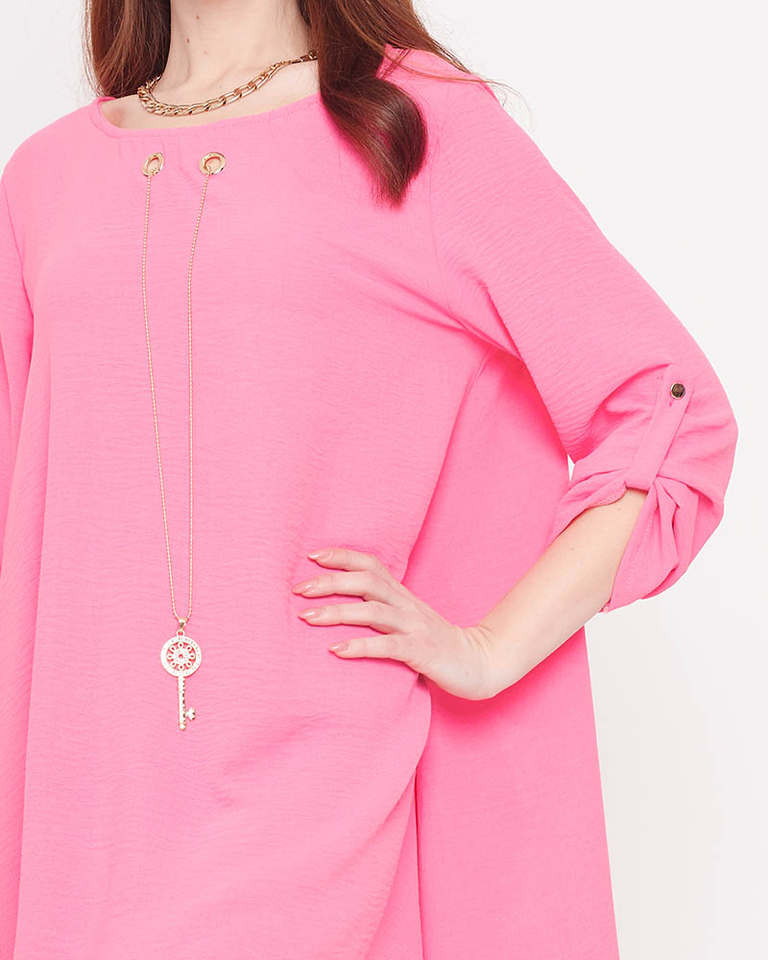 Rózsaszín női mini ruha Ruházat