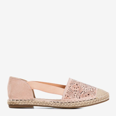 Rossinia pink open espadrilles - Cipő