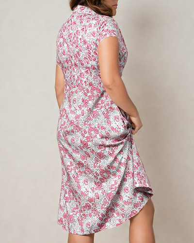 Royalfashion Női virágos midi ruha