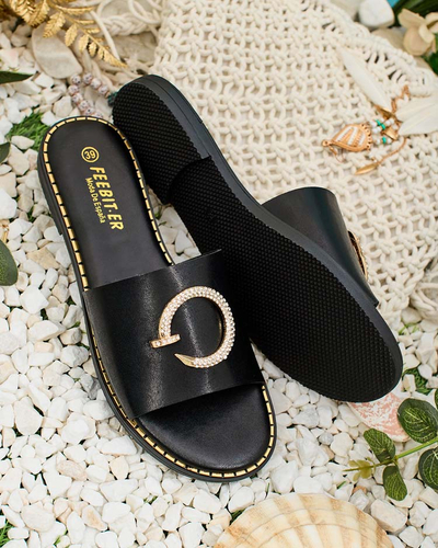 Royalfashion Női Omerta lapos talpú flip-flop