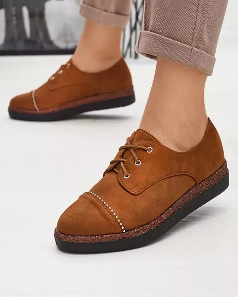 Női teve alacsony cipő Rilly - Lábbeli