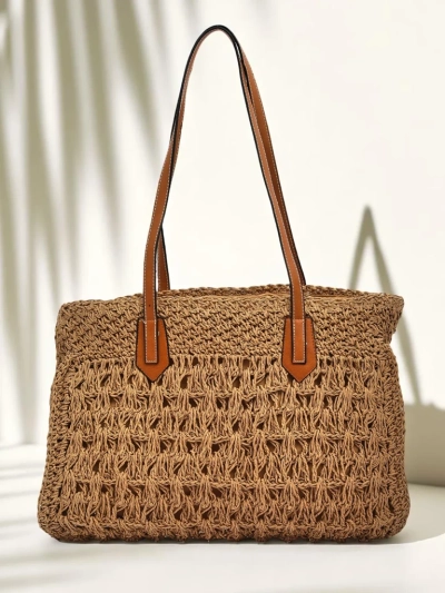 Royalfashion Nagy szalmatáska nőknek Coco Breeze