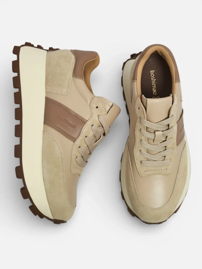 Női sportos sneakerek természetes bőrből - Naterre