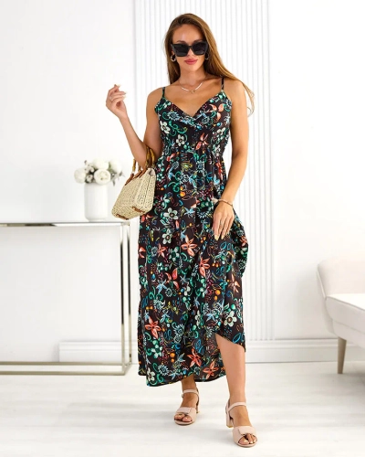 Royalfashion Női pamut midi ruha