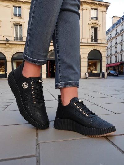 Royalfashion Női sportos perforált sneaker Jovenes