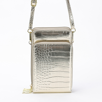 Arany női mini pénztárca dombornyomással - Kiegészítők