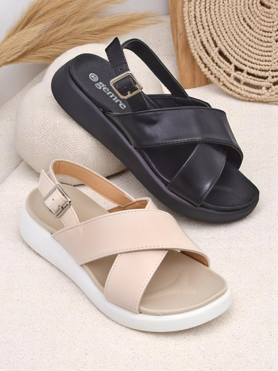 Royalfashion női vastag talpú Riva Star szandál