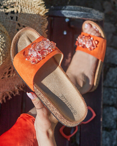 Royalfashion Női Villo strasszos flip-flop