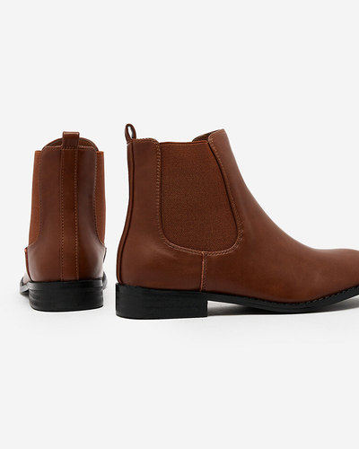 Royalfashion Fekete női csizma a'la sztyblety díszítéssel Ederte