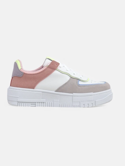 Hypatia Pastello világos szürke női sneaker öko bőr tavasz 4cm