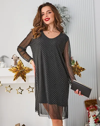 Royalfashion Klasszikus női térdközép ruha