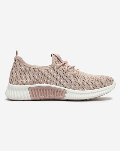 Rózsaszín női szövet sportcipő Vobbu- Footwear