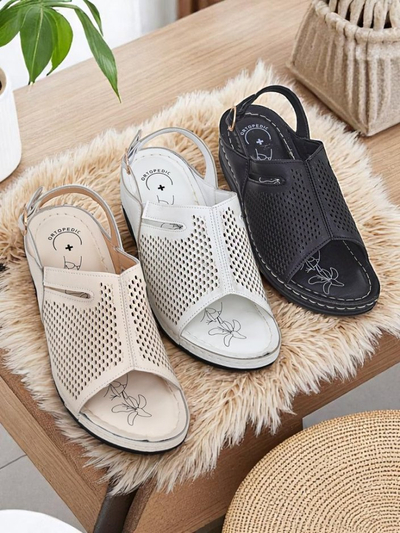 Royalfashion Női Mira szandál alacsony éktalppal