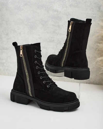 Royalfashion Női Uvilla magas bagger csizma