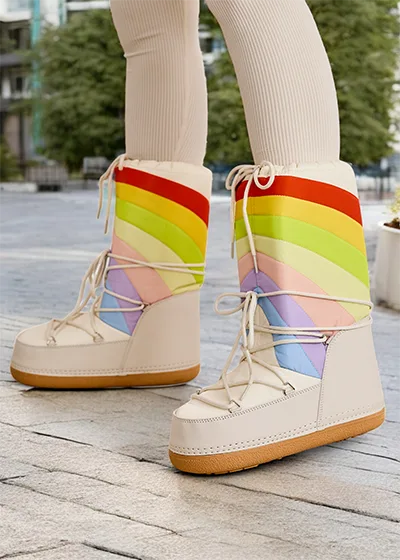 Royalfashion Női hó csizma a'la Tencce