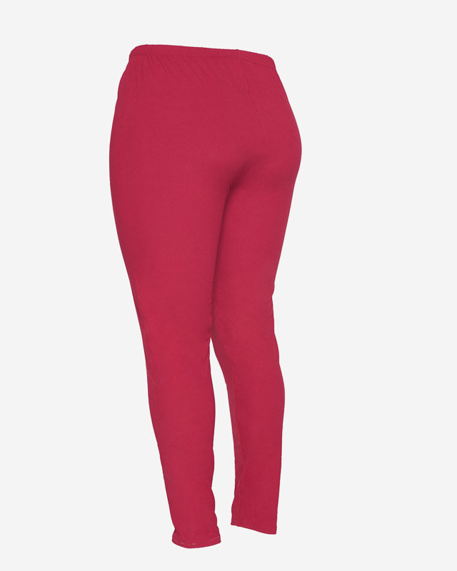Gesztenyebarna női bambusz leggings PLUSZ MÉRET - Ruházat