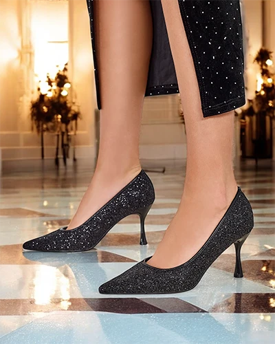 Royalfashion Női szivattyúk cirkóniákkal Letello