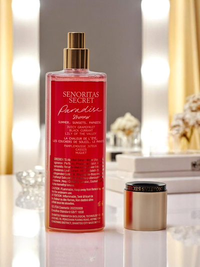 Senoritas Secret Testpermet Paradise Shimmer csillámmal