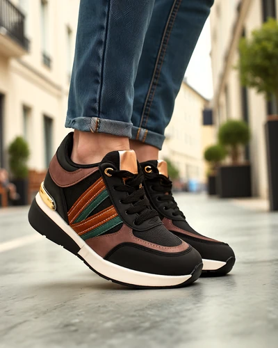 Royalfashion Női sportcipő rejtett sarokkal Venixxe