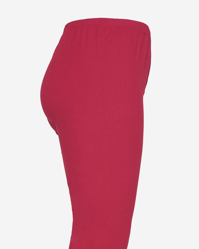 Gesztenyebarna női bambusz leggings PLUSZ MÉRET - Ruházat