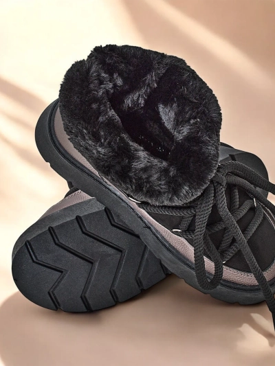 Royalfashion Női fűzős hó csizmák Iniuc