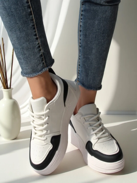 Royalfashion Női cipők csillámokkal Samoles