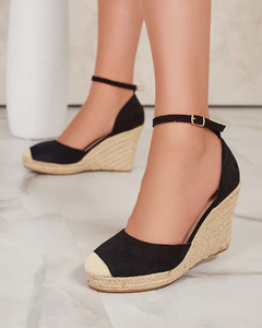 Royalfashion Bonita espadrilles sarokcipő