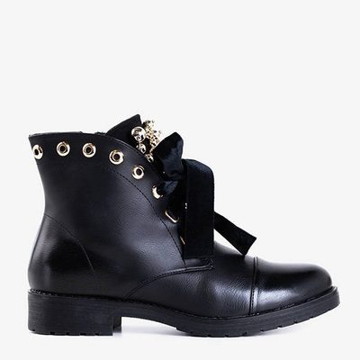 Fekete táskák Havelte díszítéssel - Lábbeli