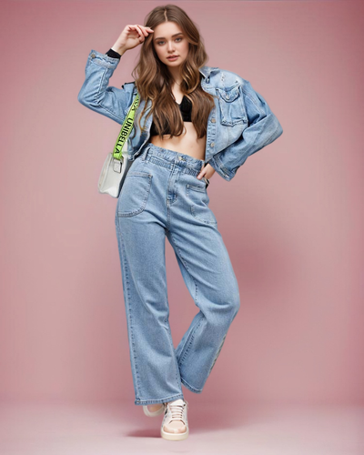 Royalfashion Női farmer boyfriend nadrág