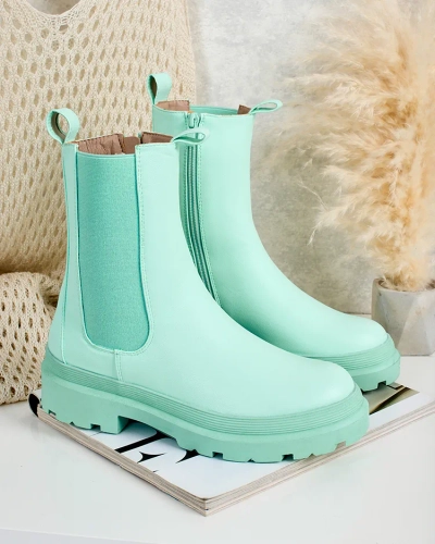 Royalfashion Eko bőr női csizma Ereste