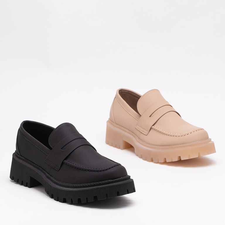 Fekete női cipő Vanocio - Lábbeli