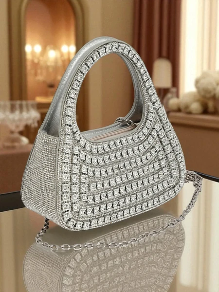 Royalfashion Női borítéktáska cirkóniákkal Myra Quill