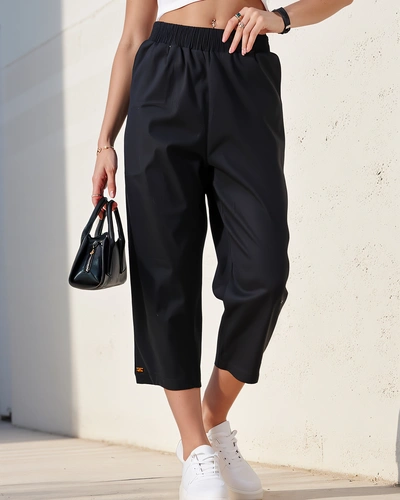 Royalfashion Női egyenes szövetnadrág 7/8