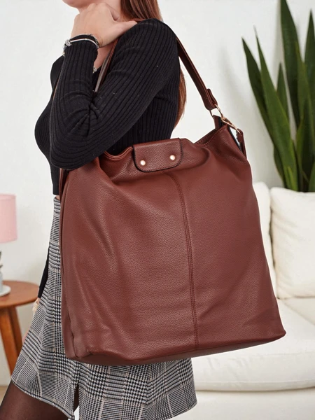 Velinda Score shopper női táska műbőrből