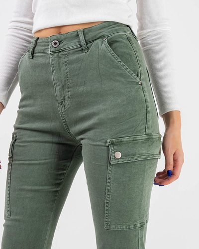 Zöld női cargo nadrág - Ruházat