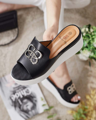 Royalfashion Női Sailme Flip-flop macskabőrből