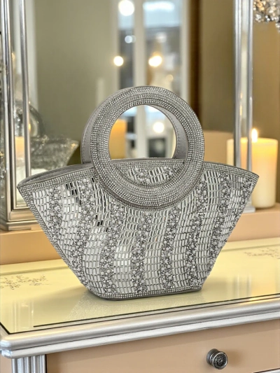 Kis női kézitáska cirkónia kövekkel Sparkle Queen