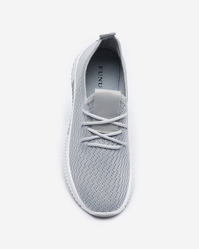 Szürke női szövet sportcipő Vobbu- Footwear