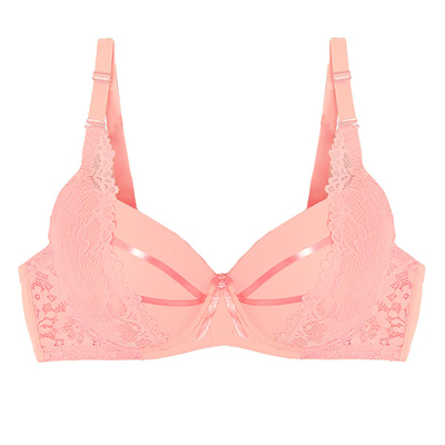 Rózsaszín párnázott melltartó - Fehérnemű