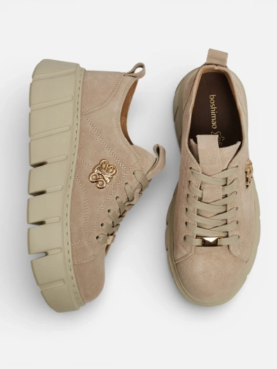 Renos sportos női sneakerek természetes bőrből