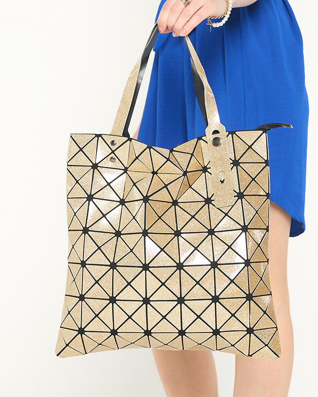 Arany női brokát kézitáska - Kézitáskák