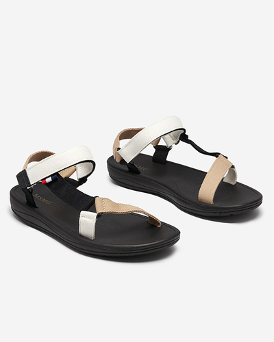 Icon Női fehér szövet szandál Ojo- Footwear