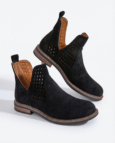 Royalfashion Női eko velúr Ovilla csizma