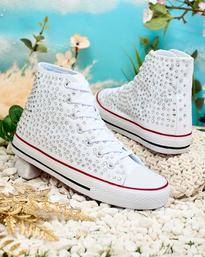 Royalfashion Női flitteres tornacipő Shis