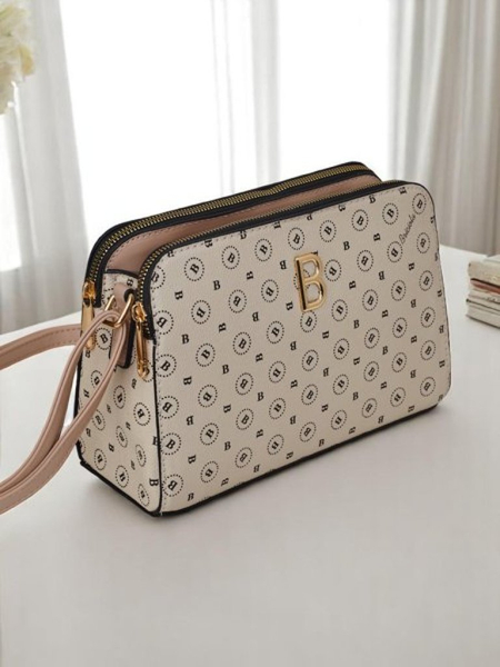 Royalfashion Kis kézitáska nyomott mintás öko bőrből Viva Linea